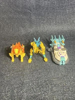 Hasbro 2005 Transformers Shortround Scout Class & Prime Twinstrike & Sawback - Image 1 of 4