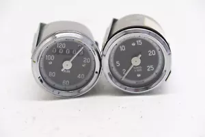 Oldtimer Unimog Boot Diesel VDO Tacho Instrumente 2 Stück - Bild 1 von 11