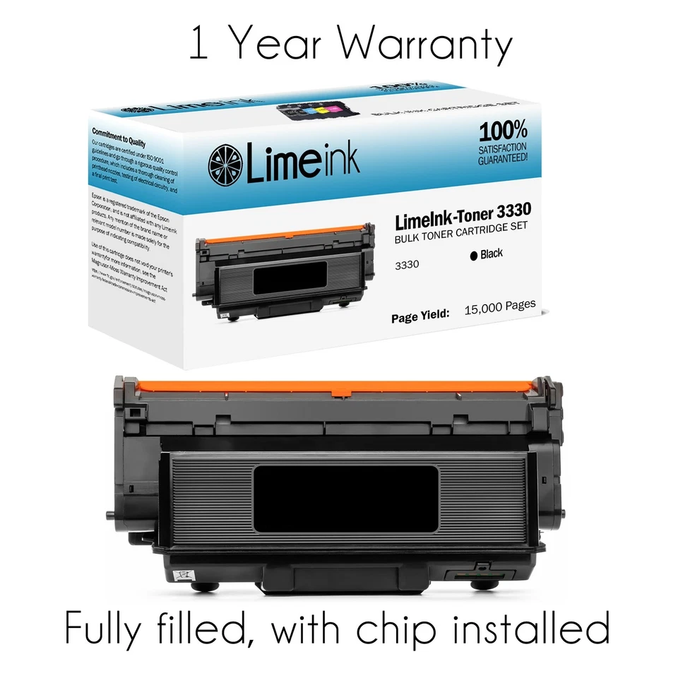 Toner Cartridge for Xerox WorkCentre workcenter 3335 3345 Phaser 3330 15000 Page - Image 1 of 1