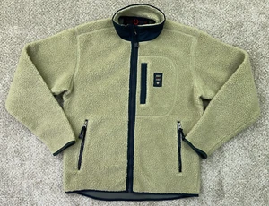 Abercrombie Fitch Sweater Mens Small Oversized Heavyweight Deep Pile Fleece VTG - Picture 1 of 9