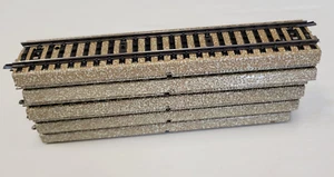 Vintage Märklin HO gerade M-Gleis Abschnitte 10 x 5106 GD Zustand schneller Versand aus USA - Bild 1 von 8