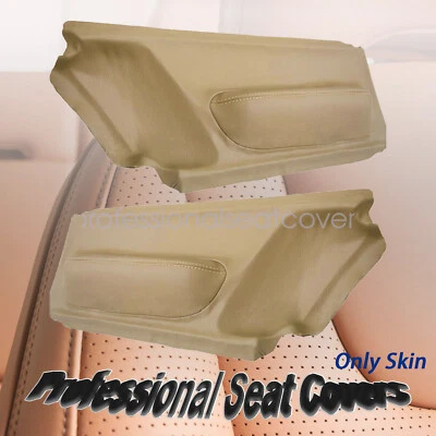 Tarjetas de inserción de panel de puerta cuero sintético beige 2003 aptas para Volkswagen Beetle Foto 1 de 4