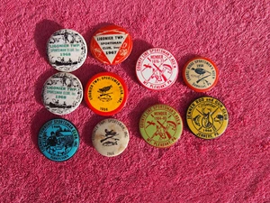 Vintage Western PA Sportsman Club Pin Lot Ligonier Somerset Mt Pleasant Jenners - Picture 1 of 12