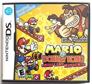 JUEGO ORIGINAL VINTAGE NINTENDO DS MARIO VS DONKEY KONG MINI-LAND MAYHEM COMPLETO - Imagen 1 de 3