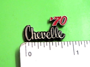 '70 1970 Chevrolet CHEVELLE script - hat pin , lapel pin, tie tac GIFT BOXED sm - Picture 1 of 5