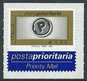 2004 ITALIA POSTA PRIORITARIA 1,50 EURO TIPOGRAFICA MNH ** - ED - Picture 1 of 1