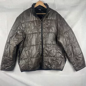First Down Puffer Jacket Brown Size 3L - Picture 1 of 7
