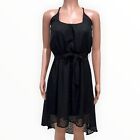 Charming Charlie Women's Black Sleeveless High Low Summer Casual Dress Size S