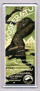 NOSFERATU movie poster LARGE FRIDGE MAGNET - The 1922 CLASSIC ! - Picture 1 of 1