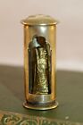 C.1940s Miniature Virgin Mary / Our Lady of Montaigu Figure Pocket Shrine VGC #3