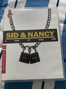 Sid & Nancy Blu Ray Criterion Collection, Excellent Condition, No Booklet - Foto 1 di 4