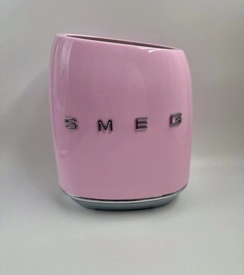 Smeg Knife Block, Stunning Blush Pink, Block Only, New In Box NO KNIVES - Image 1 of 4