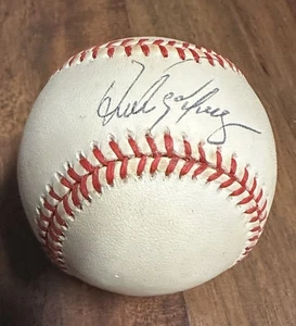 Andres Galarraga offizielle National League SIGNIERTER BASEBALL Braves Expos Rockies - Bild 1 von 5