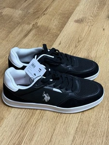 US Polo assn Mens Trainers Uk 8.5 New With Tag / Genuine - Picture 1 of 5