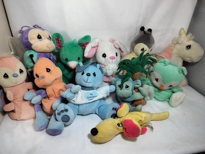 Lot of 11 Precious Moments Tender Tales Enesco Stuffed Animals - Image 1 of 4