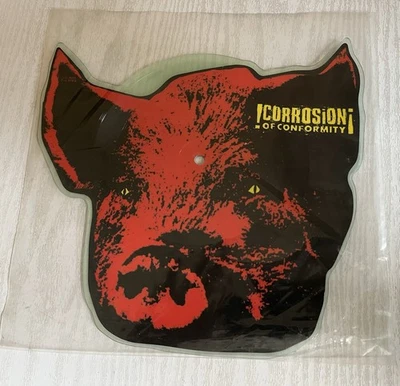 Corrosion of Conformity King of Rotten 7" vinyl record *shaped picture disc Doom - Image 1 of 4