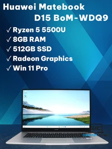 Huawei Matebook D15-WDQ9 AMD Ryzen 5 5500U 8GB RAM 512GB SSD Win11 QWERTY - Bild 1 von 9