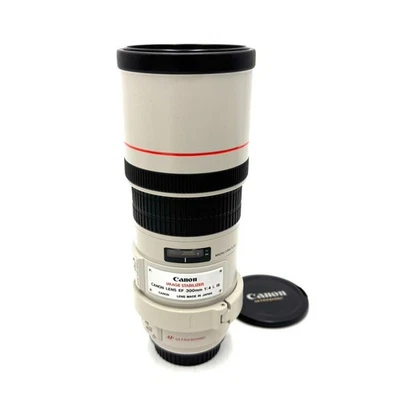 [NEAR MINT] Canon EF 300mm f/4 L USM ULTRASONIC Telephoto Lens From JAPAN - Image 1 of 4