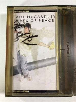 Paul McCartney Pipes Of Peace 1983 Cassette Tape New Retail Case Rare VHTF - Image 1 of 4