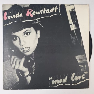 Linda Ronstadt Mad Love Vinyl Record 12" Stereo Rock 1980 - Image 1 of 2