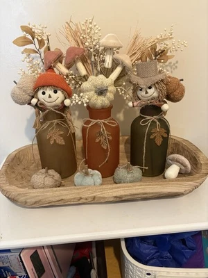 Fall Decor Jar Arrangement - Image 1 of 4