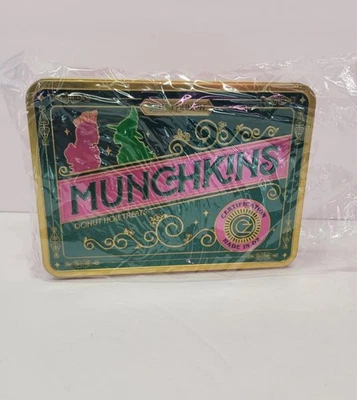 BRAND NEW🌟Rare Dunkin x WICKED Munchkin Tin Glinda & Elphaba Pink & Green - Image 1 of 4