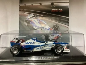F1,  ARROWS A18 DAMON HILL 1997  1/24 DIE CAST  nuova sigillato - Imagen 1 de 5