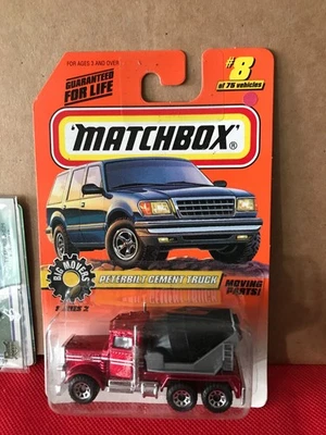 Matchbox   1997  #8   Peterbilt Cement Truck   B75 - Image 1 of 4