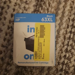 Kompatybilny z HP 63 XL czarny wkład atramentowy do drukarek HP - Zdjęcie 1 z 3