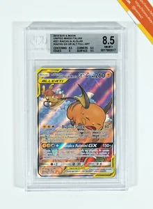 Pokemon BGS 8.5 Raichu & Raichu di Alola #221 Mental Tuning 2019 Deutsch - Bild 1 von 2