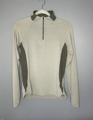 Pullover REI Cooperativo 1/4 Cremallera Para Mujer S Gris Ligero Rendimiento Correr Senderismo Foto 1 de 4