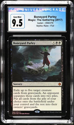 BONEYARD PARLEY Ixalan Foil Mythic CGC 9.5 Gem Mint MTG [Nostalgium] - Image 1 of 2