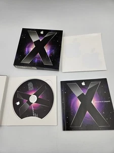 Apple Mac OS X Leopard Version 10.5 Install DVD Disk with Manual - Picture 1 of 5