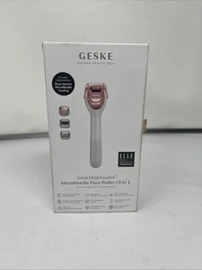 GESKE MicroNeedle Face Roller | 9 in 1 Tools & Brushes (NIB) - Picture 1 of 6