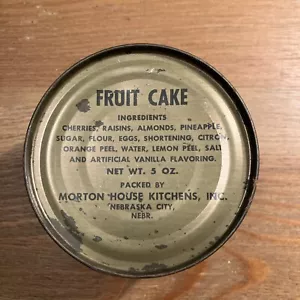 Vietnam War Era C-Ration MCI Military Ration Canned Fruit Cake 1968 - Picture 1 of 3