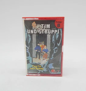MC Hörspielkassette Tim und Struppi Folge 8 - Flug 714 nach Sydney - Bild 1 von 4