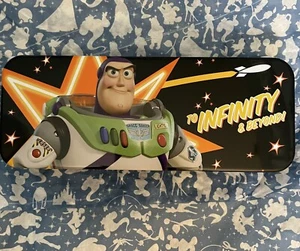 New Disney’s Pixar Toy Story Buzz Tool Pencil Case Tin School Supply - Picture 1 of 3