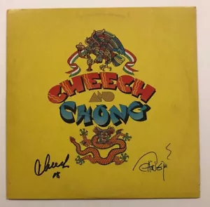 Cheech And Chong Signed Ode LP Vinyl Record JSA COA #AA05003 Auto - Picture 1 of 3