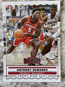 2020 Panini Contenders Draft Picks Anthony Edwards Front-Row Seat - #2