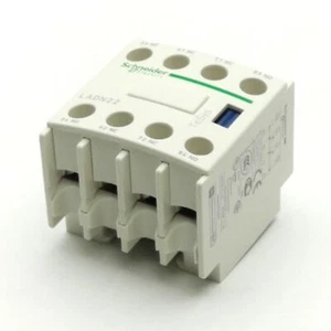 Bloque de contacto auxiliar Schneider Electric LADN22, 2 NO y 2nc, 690 VAC 1,04 A, 4P - Imagen 1 de 4