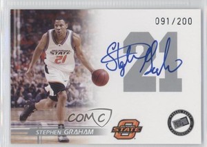 2005-06 Press Pass Auto Silver /200 Stephen Graham Rookie Auto RC