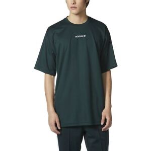 [BS4774] Mens Adidas Originals TNT Tape Tee T-Shirt - Green White
