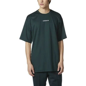[BS4774] Mens Adidas Originals TNT Tape Tee T-Shirt - Green White - Picture 1 of 4