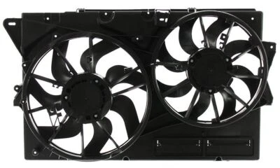 Dual Radiator and Condenser Fan fits 2013-2016 Lincoln MKS  APDI - Image 1 of 2