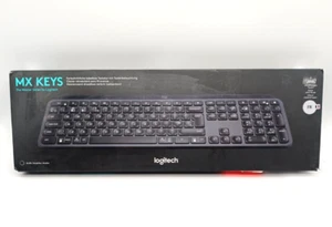 Logitech MX Keys Kabellose AZERTY Französisch Tastatur - Grafit OHNE DONGLE - Bild 1 von 5