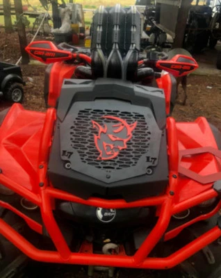 2016-2024 Can-Am Outlander MAX XMR 450 570 650 850 1000 Demon Radiator Cover - Image 1 of 4
