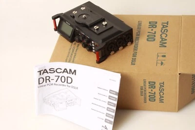 TASCAM DR-70D 4-Channel Linear PCM Audio Recorder for DSLR a - Image 1 of 4
