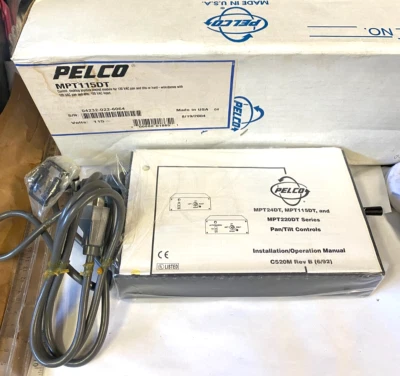 Pelco Joystick Control Unit Desktop MPT115DT NIB - Image 1 of 4