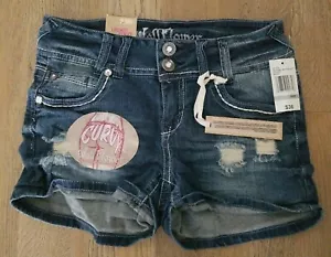 NWT Wallflower Juniors Luscious Curvy Shorts Size 1 - Picture 1 of 9