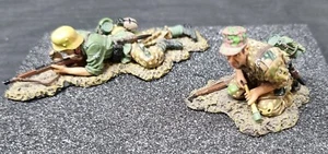 THOMAS GUNN SS032A NORMANDY BATTLE GROUPPART SET 3 SOLDATINI GIOCATTOLO METALLO - Foto 1 di 9